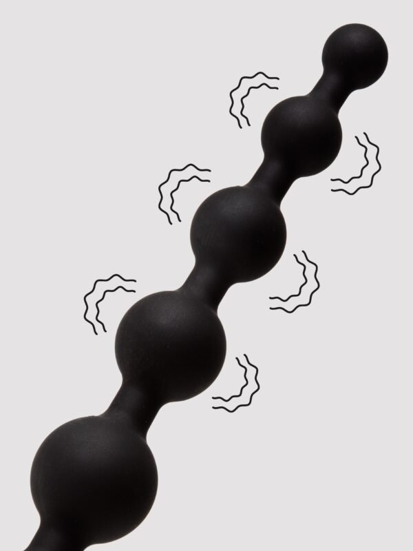 Power Beads X-10 Vibrating Rechargeable Anal Beads