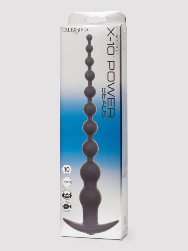 Power Beads X-10 Vibrating Rechargeable Anal Beads