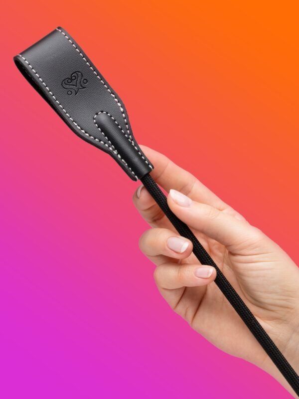SEI MIO Rein in Desire Faux Leather Riding Crop