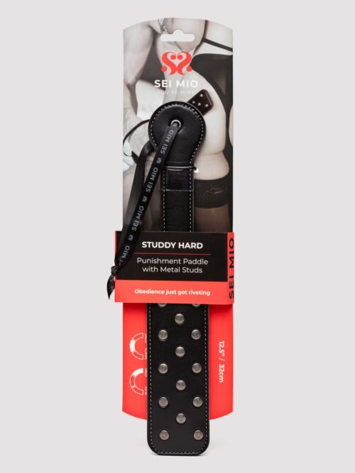 SEI MIO Studdy Hard Punishment Paddle with Studs