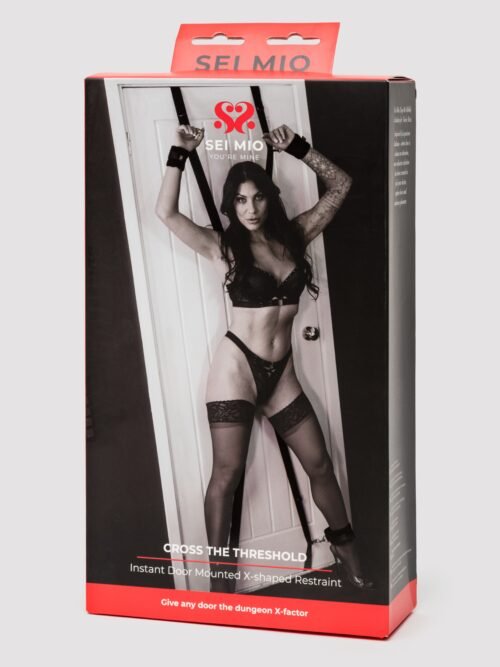 SEI MIO Cross the Threshold Door Based Bondage Cross System Set