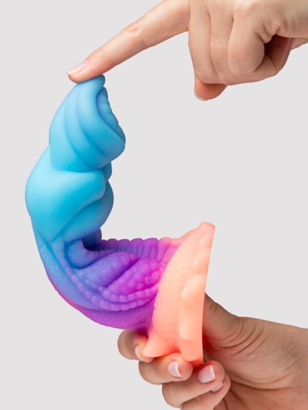 Creature Cocks Aqua-Cock Glow-in-the-Dark Silicone Dildo