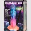 Creature Cocks Aqua-Cock Glow-in-the-Dark Silicone Dildo
