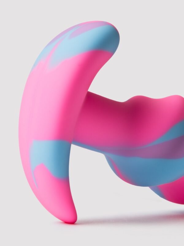 Creature Cocks Unicorn Swirl Small Silicone Butt Plug
