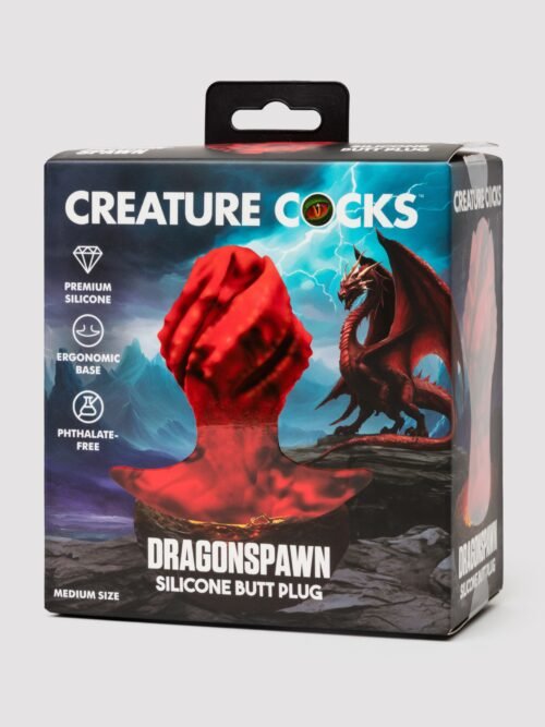 Creature Cocks Dragonspawn Medium Silicone Butt Plug