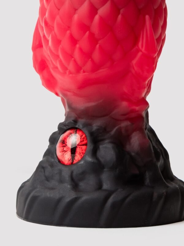 a50551g88786_4 Creature Cocks Eye of the Dragon Red Silicone Butt Plug