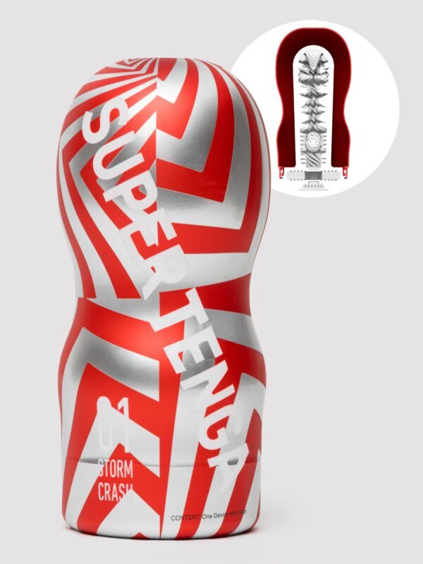 Tenga Super Tenga Storm Crash Textured Masturbator Cup