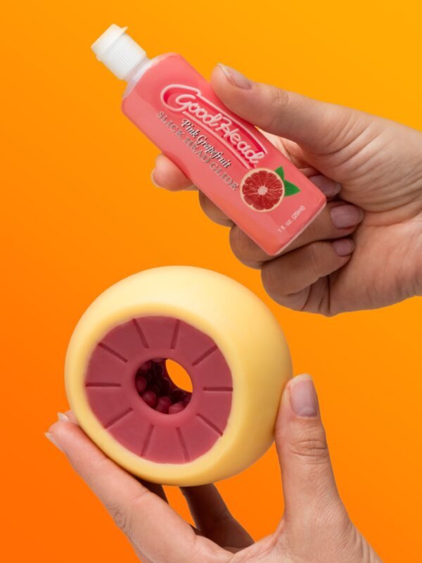 Doc Johnson GoodHead Grapefruit Blowjob Set (2 Piece)