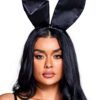Playboy Black Satin Bunny Ears