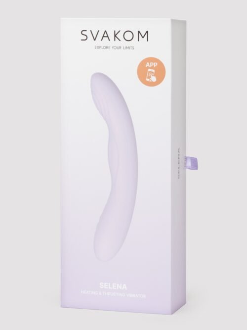 Svakom Selena App Controlled Thrusting and Warming G-Spot Vibrator