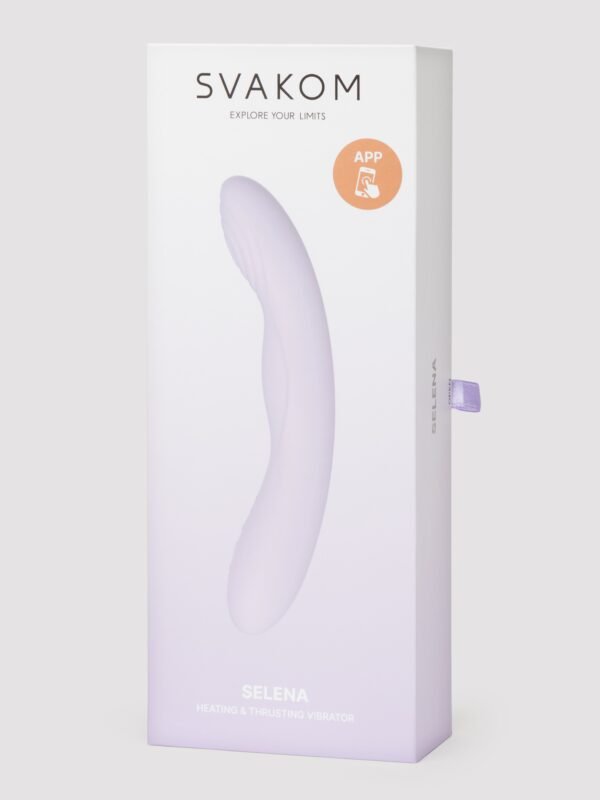 Svakom Selena App Controlled Thrusting and Warming G-Spot Vibrator