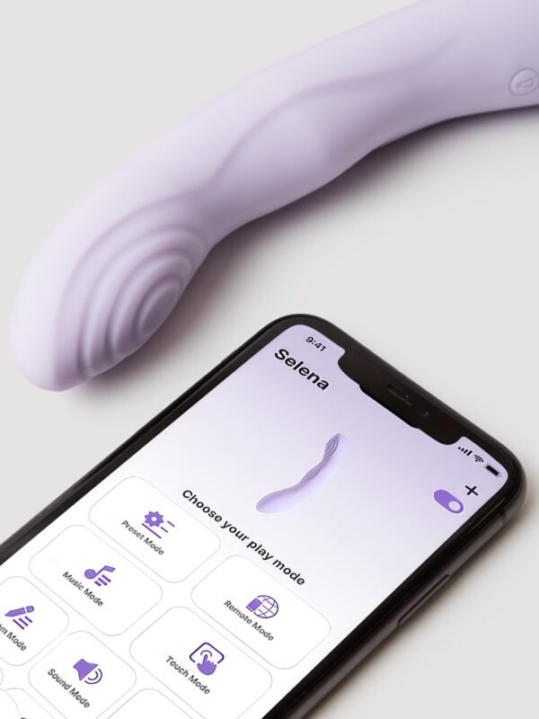 Svakom Selena App Controlled Thrusting and Warming G-Spot Vibrator