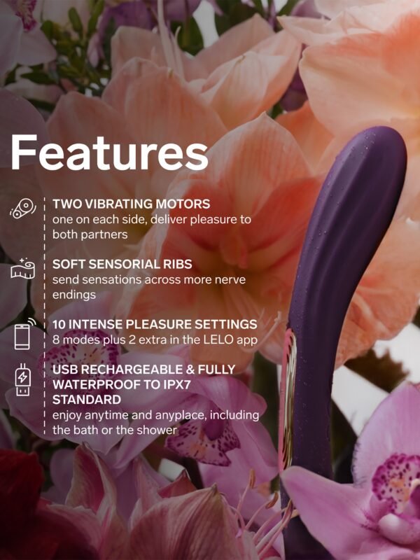 a50943g89239_4 Lelo Boomerang App Controlled Double-Ended G-Spot Vibrator