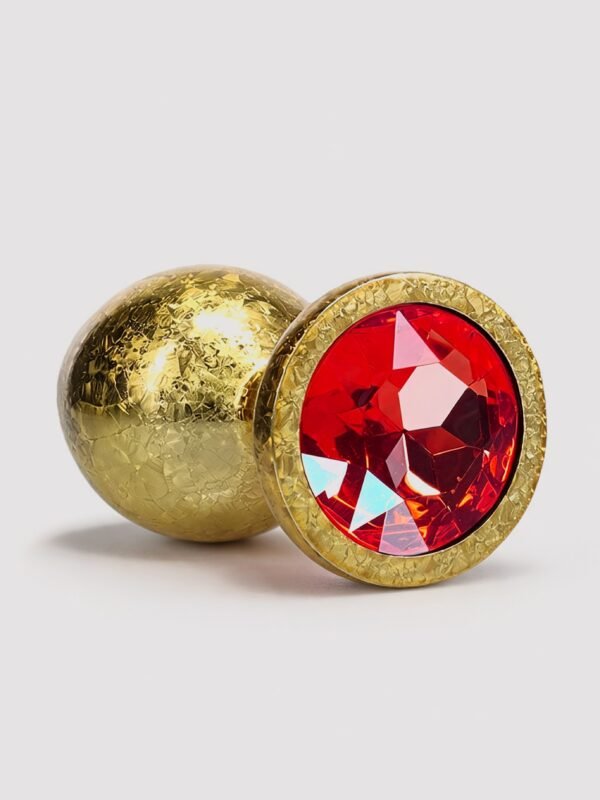 Ouch! Luxury Gold Jewelled Butt Plug Set (3 Piece)